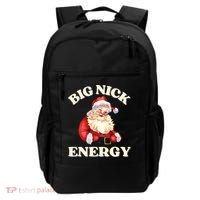 Big Nick Energy Christmas Santa Inappropriate Christmas Backpack thumb 0