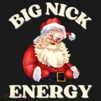 Big Nick Energy Christmas Santa Inappropriate Christmas Women's Hoodie thumb 2