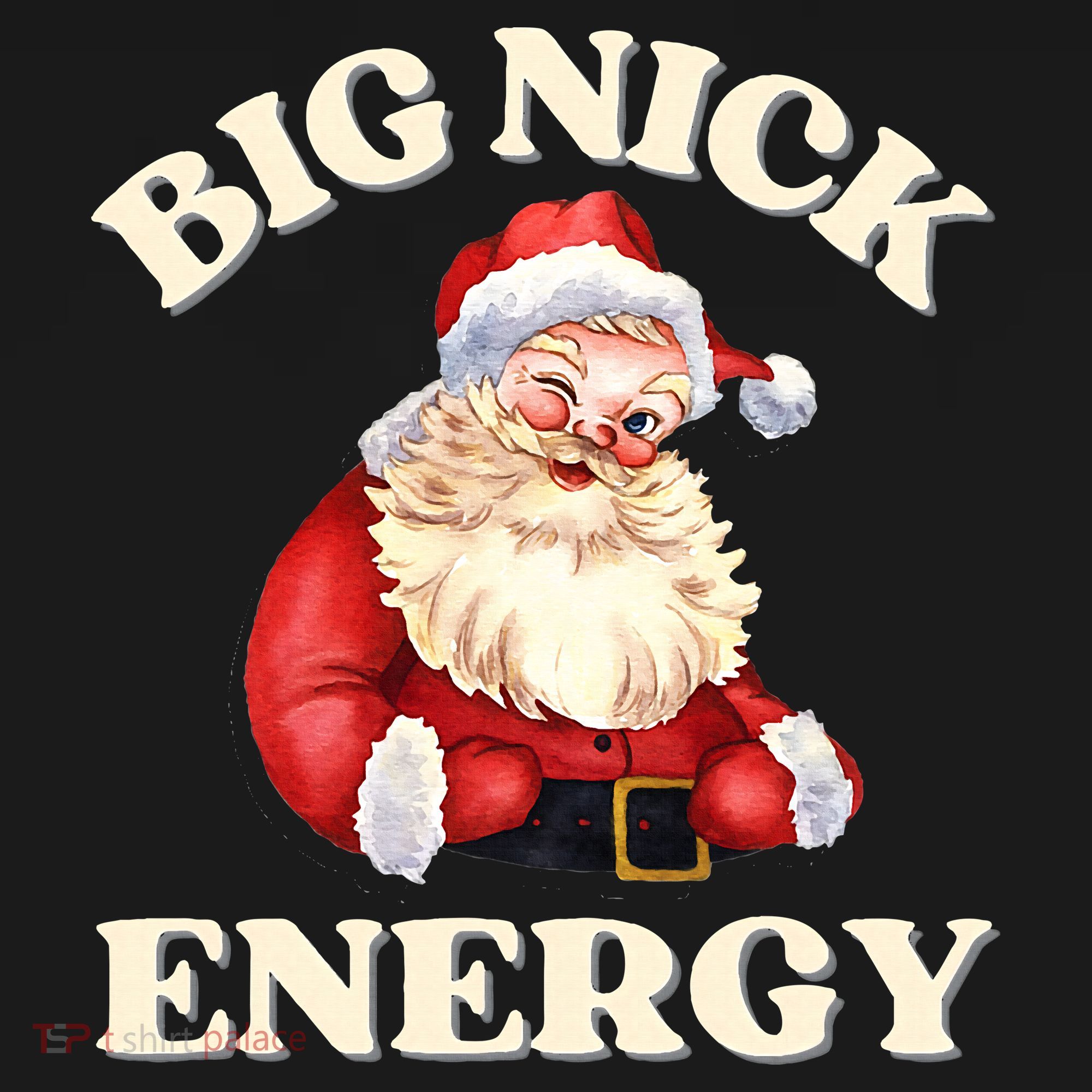 Big Nick Energy Christmas Santa Inappropriate Christmas Women's Hoodie