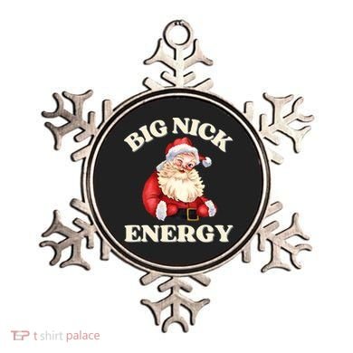 Big Nick Energy Christmas Santa Inappropriate Christmas Ornament