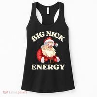 Big Nick Energy Christmas Santa Inappropriate Christmas Women's Tank Top thumb 0