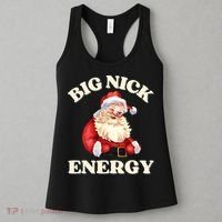Big Nick Energy Christmas Santa Inappropriate Christmas Women's Tank Top thumb 3