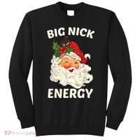Big Nick Energy Funny Santa Christmas Sweatshirt thumb 0