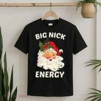 Big Nick Energy Funny Santa Christmas T-Shirt thumb 2