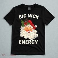 Big Nick Energy Funny Santa Christmas T-Shirt thumb 5