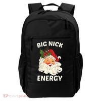 Big Nick Energy Funny Santa Christmas Backpack thumb 0