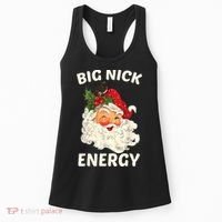 Big Nick Energy Funny Santa Christmas Women's Tank Top thumb 0