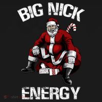 Big Nick Energy Funny Santa Christmas Hoodie thumb 7