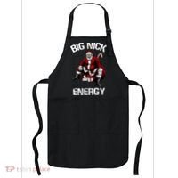 Big Nick Energy Funny Santa Christmas Apron thumb 0