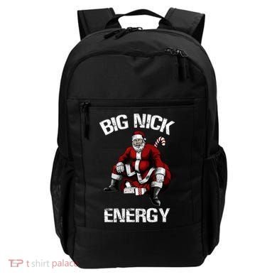 Big Nick Energy Funny Santa Christmas Backpack