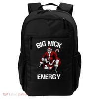 Big Nick Energy Funny Santa Christmas Backpack thumb 0