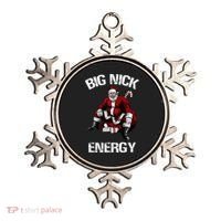 Big Nick Energy Funny Santa Christmas Ornament thumb 0