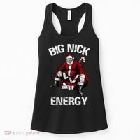Big Nick Energy Funny Santa Christmas Women's Tank Top thumb 0