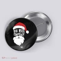 Big Nick Energy Funny Xmas Santa Hipster Button thumb 0