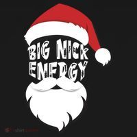 Big Nick Energy Funny Xmas Santa Hipster Women's Hoodie thumb 2