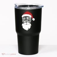 Big Nick Energy Funny Xmas Santa Hipster Tumbler thumb 0