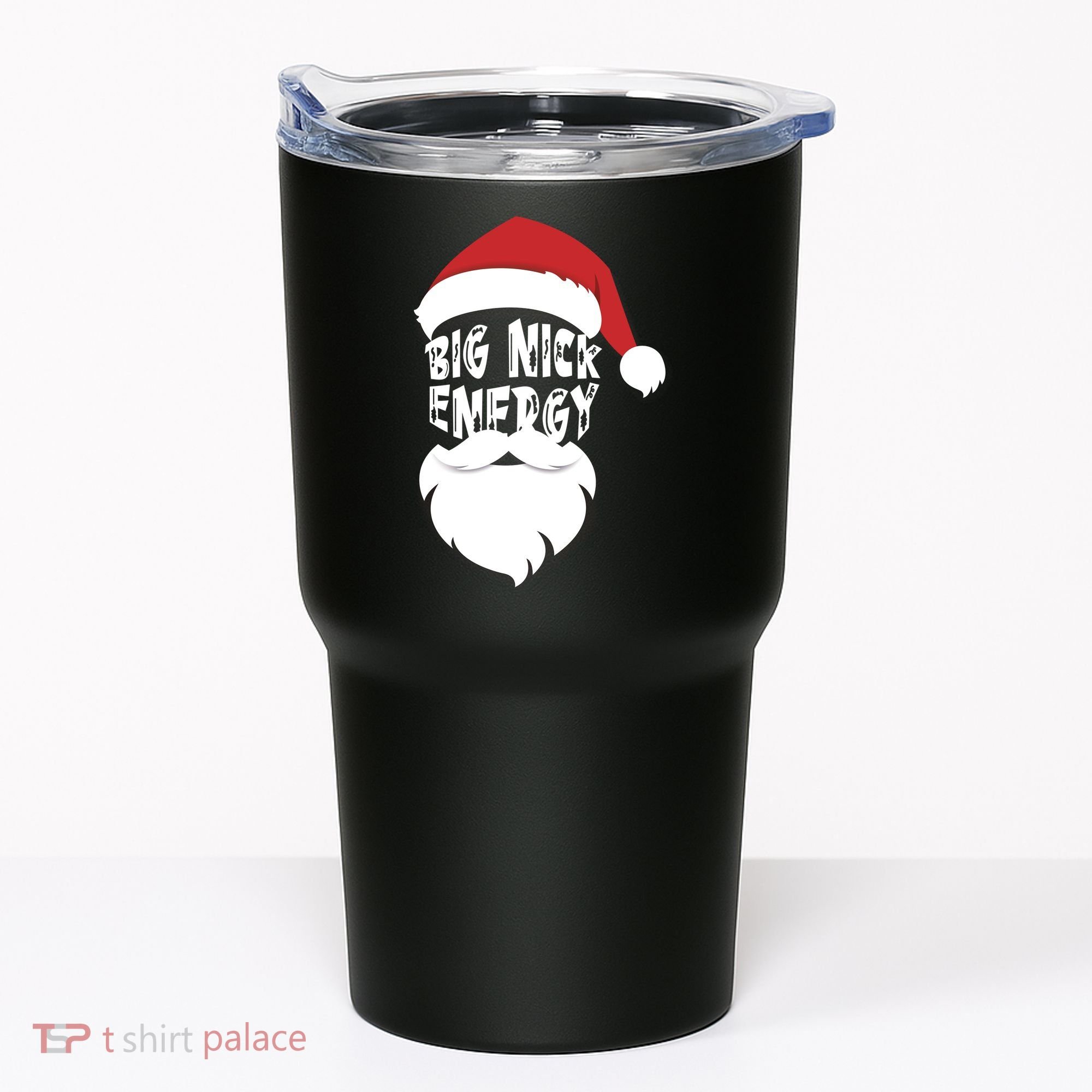 Big Nick Energy Funny Xmas Santa Hipster Tumbler