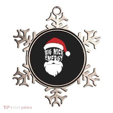 Big Nick Energy Funny Xmas Santa Hipster Ornament