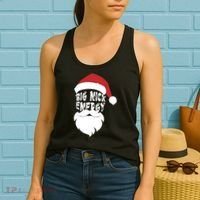 Big Nick Energy Funny Xmas Santa Hipster Women's Tank Top thumb 2