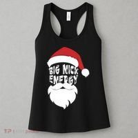 Big Nick Energy Funny Xmas Santa Hipster Women's Tank Top thumb 3