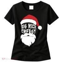 Big Nick Energy Funny Xmas Santa Hipster Women's T-Shirt thumb 0