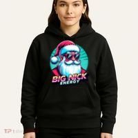 Big Nick Energy Funny Santa Christmas Hoodie thumb 5
