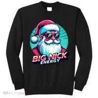 Big Nick Energy Funny Santa Christmas Sweatshirt thumb 0