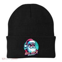 Big Nick Energy Funny Santa Christmas Beanie thumb 0
