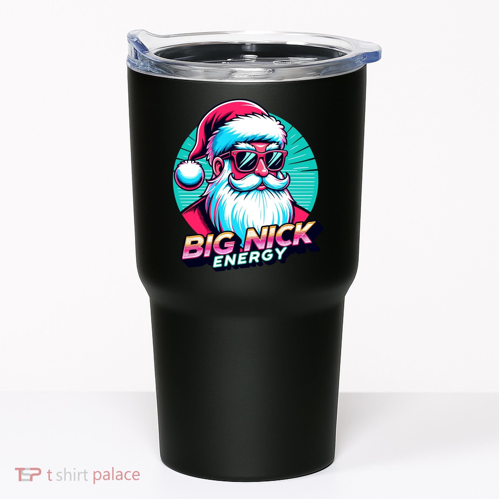 Big Nick Energy Funny Santa Christmas Tumbler