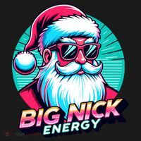 Big Nick Energy Funny Santa Christmas Mousepad thumb 1