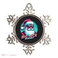 Big Nick Energy Funny Santa Christmas Ornament thumb 0
