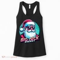Big Nick Energy Funny Santa Christmas Women's Tank Top thumb 0
