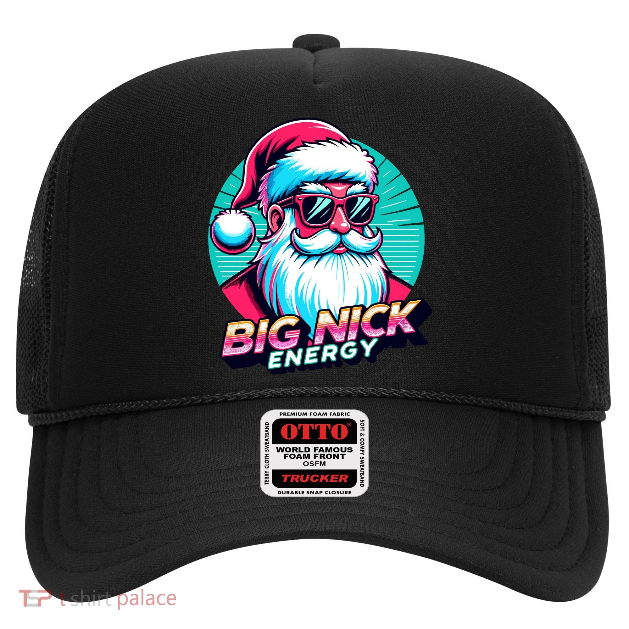 Big Nick Energy Funny Santa Christmas Hat