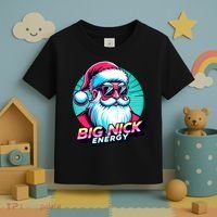 Big Nick Energy Funny Santa Christmas Toddler T-Shirt thumb 3