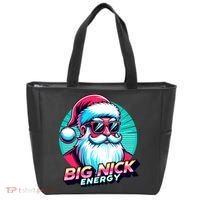 Big Nick Energy Funny Santa Christmas Tote Bag thumb 0