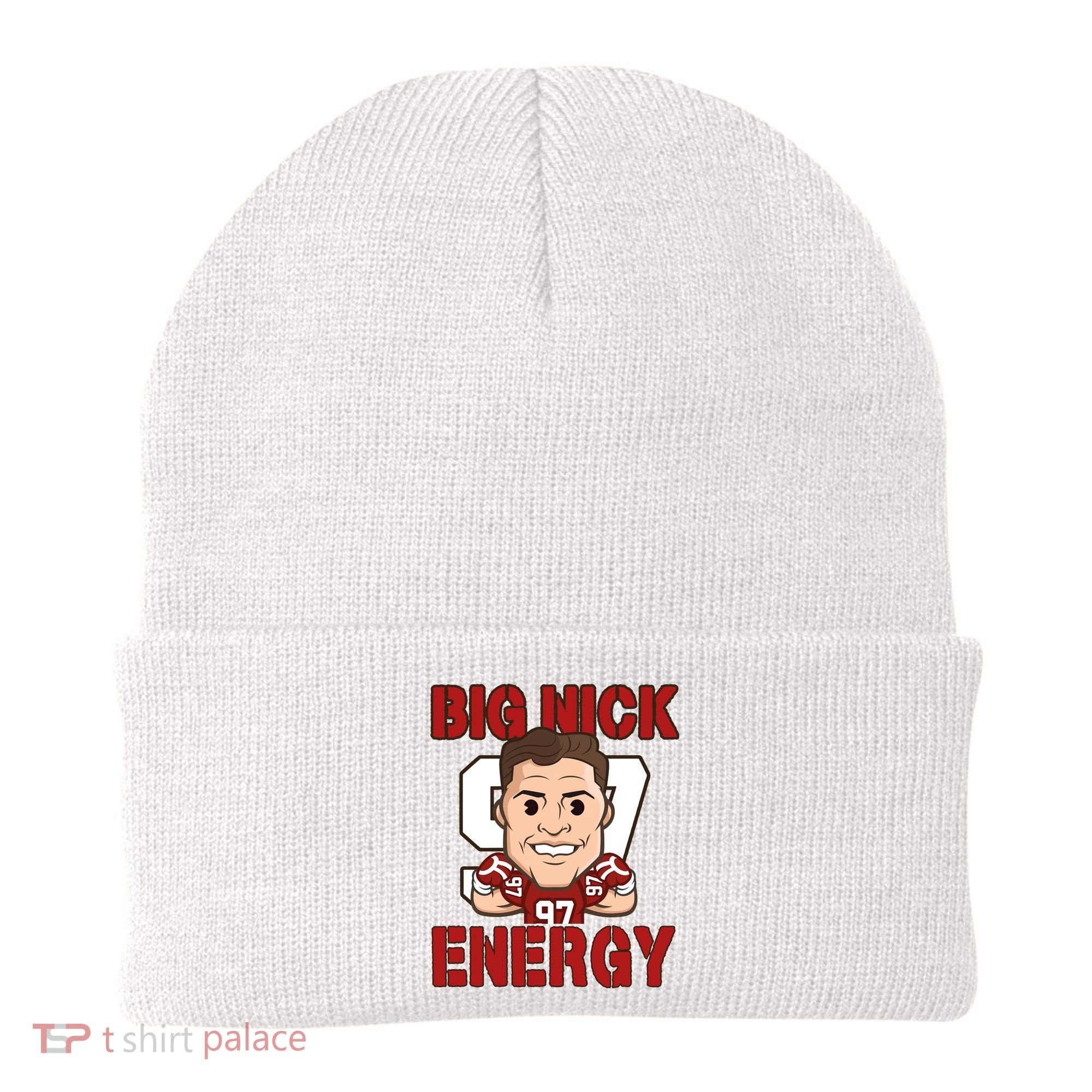 Big Nick Energy Nick 97 Football Player Bosa Fan Beanie