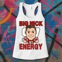 Big Nick Energy Nick 97 Football Player Bosa Fan Women's Tank Top thumb 3