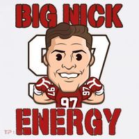 Big Nick Energy Nick 97 Football Player Bosa Fan Women's Tank Top thumb 5
