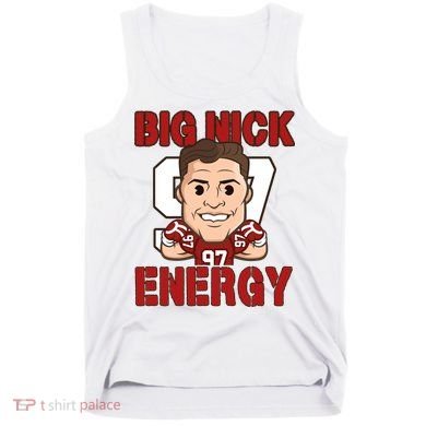 Big Nick Energy Nick 97 Football Player Bosa Fan Tank Top