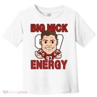 Big Nick Energy Nick 97 Football Player Bosa Fan Toddler T-Shirt thumb 0