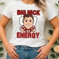 Big Nick Energy Nick 97 Football Player Bosa Fan Women's T-Shirt thumb 2