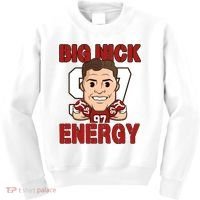 Big Nick Energy Nick 97 Football Player Bosa Fan Kids Sweatshirt thumb 0