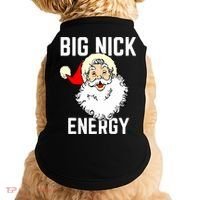Big Nick Energy Funny Xmas Christmas Gift Doggie Tank thumb 0