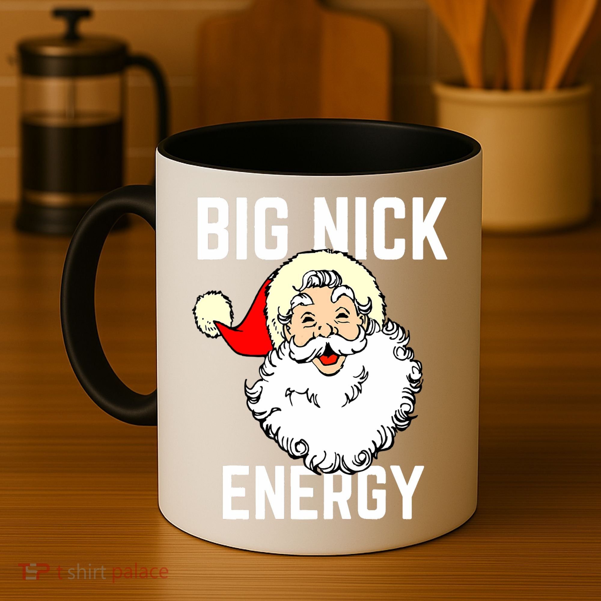 Big Nick Energy Funny Xmas Christmas Gift Coffee Mug