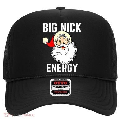 Big Nick Energy Funny Xmas Christmas Gift Hat