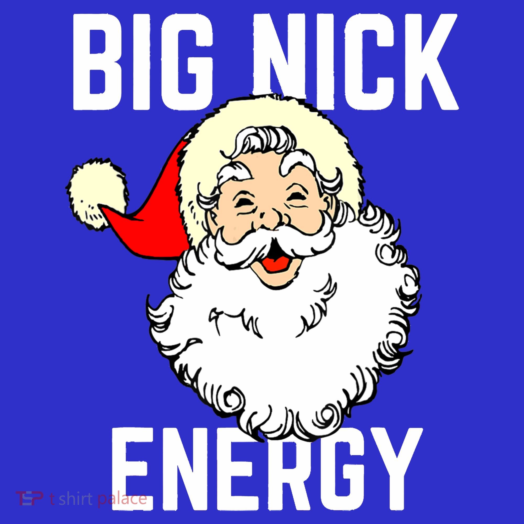 Big Nick Energy Funny Xmas Christmas Gift Women's Tank Top