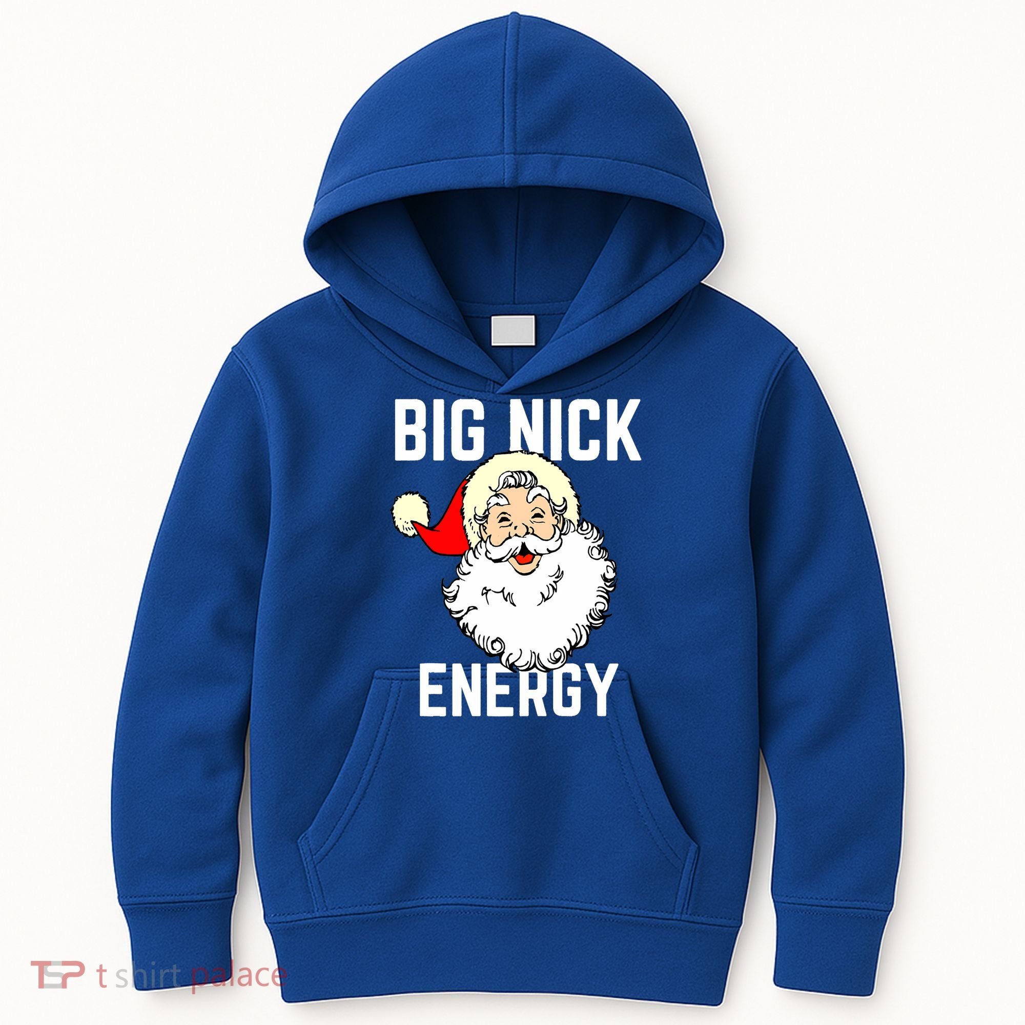 Big Nick Energy Funny Xmas Christmas Gift Kids Hoodie