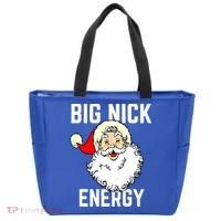 Big Nick Energy Funny Xmas Christmas Gift Tote Bag thumb 0
