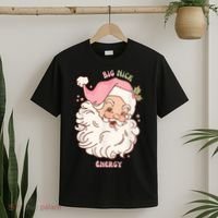 Big Nick Energy Shirt Santa Xmas Funny Christmas T-Shirt thumb 2