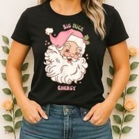 Big Nick Energy Shirt Santa Xmas Funny Christmas Women's T-Shirt thumb 2